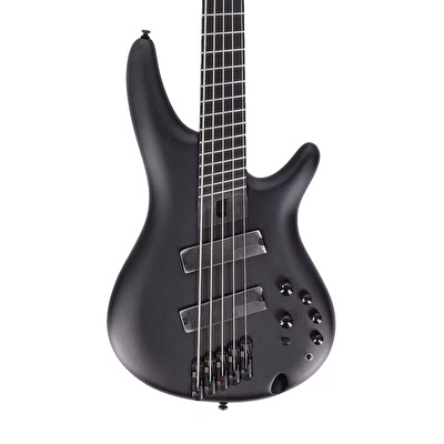 Ibanez SRMS625EX-BKF SRMS Iron Label Serisi 5 Telli Bas Gitar